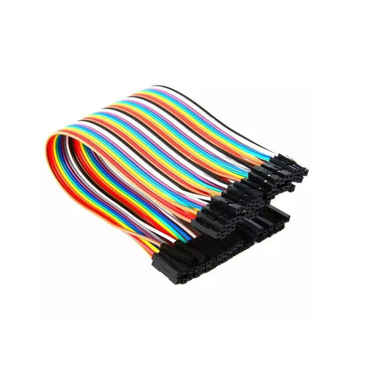 Female to Female Dupont Wires 40 Pin 20cm 24AWG