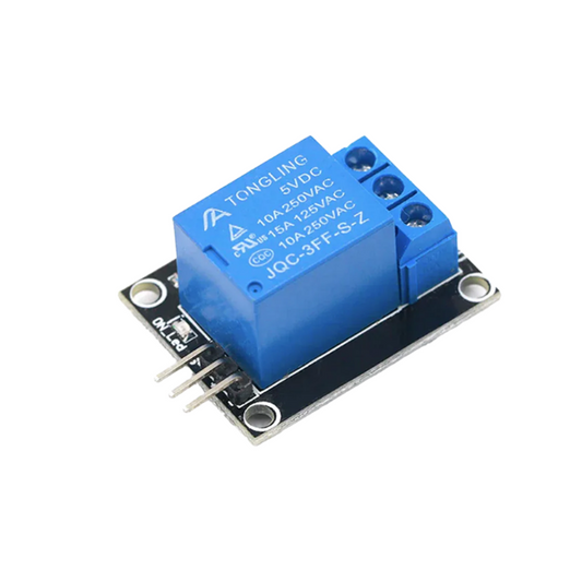 1-Channel 5V Relay Module 10A (High/Low Trigger) for Arduino & ESP32